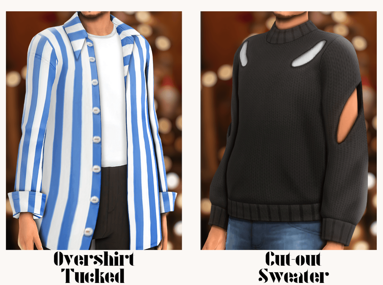 Галерея мода Сет одежды Modern Menswear Set #3
